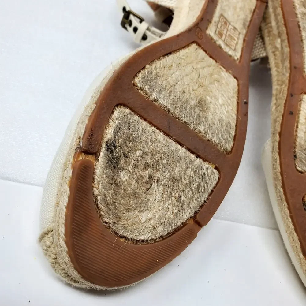 Madewell The Evelina Espadrille Resources canvas casual shoes Size 9.5